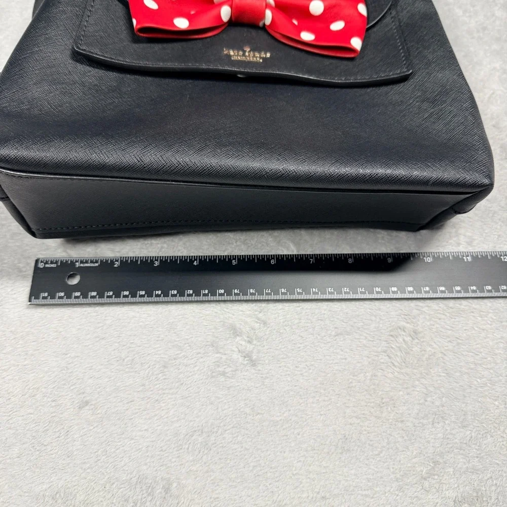 Kate Spade Minnie Mouse Backpack Womens Small Black Disney Neema Bow WKRU4704